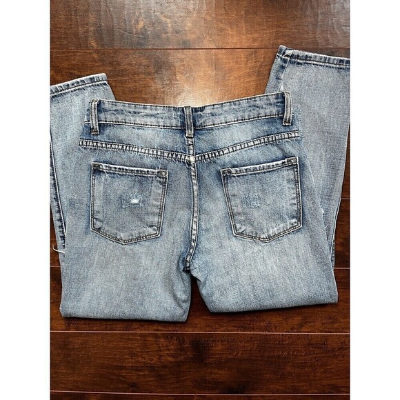 Kancan Distressed Straight Leg Womens Jeans Sz 3/25 - Picture 5 of 6